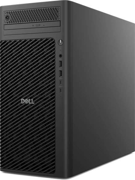 ПК Dell Pro Max Tower T2 MT Core Ultra 5 245K (4.2) 32Gb SSD1Tb RTX A1000 8Gb CR Windows 11 Pro GbitEth мышь клавиатура черный (DPMT-5211)