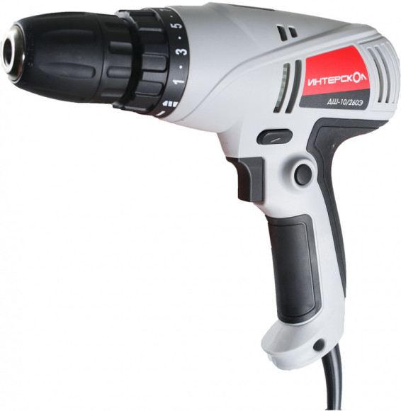 Дрель-шуруповерт Интерскол ДШ-10/260Э 260Вт патрон:быстрозажимной (210.1.1.00) Дрель-шуруповерт Интерскол ДШ-10/260Э 260Вт патрон:быстрозажимной (210.1.1.00)