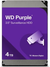 Жесткий диск WD SATA-III 4TB WD44PURZ Surveillance Purple (5400rpm) 128Mb 3.5"