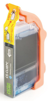Картридж струйный Cactus CS-CLI8PC CLI-8PC светло-голубой (12мл) для Canon Pixma iP6600/iP6600d/iP6700/iP6700d/MP960/MP970/PRO 9000 с чипом