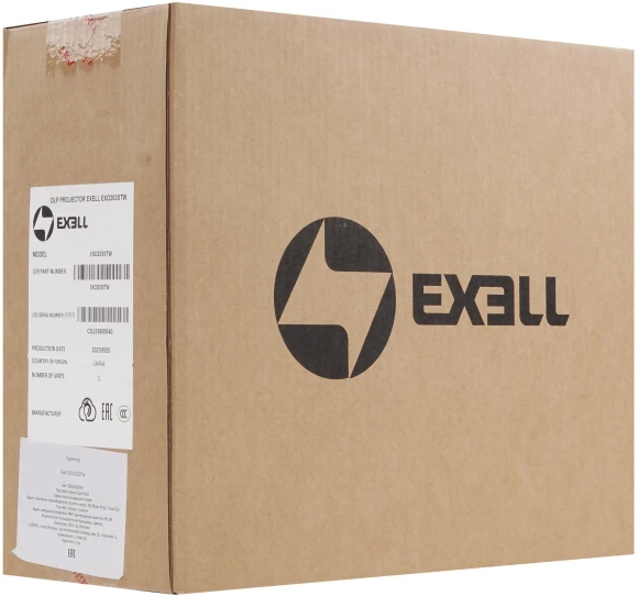 Проектор Exell EXD203STW DLP 3600Lm LS (1280x800) 30000:1 ресурс лампы:15000часов 1xUSB typeA 2xHDMI 2.6кг Проектор Exell EXD203STW DLP 3600Lm LS (1280x800) 30000:1 ресурс лампы:15000часов 1xUSB typeA 2xHDMI 2.6кг