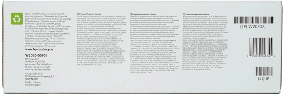 Картридж лазерный HP 415A W2030A черный бар.в компл. (2400стр.) для HP LJ M454/MFP M479