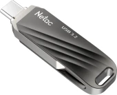 Флеш Диск Netac 32GB US11 NT03US11C-032G-32BK USB3.2 черный/серебристый Флеш Диск Netac 32GB US11 NT03US11C-032G-32BK USB3.2 черный/серебристый