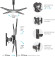 Кронштейн для телевизора Kromax OPTIMA-413 черный 20"-55" макс.30кг настенный поворотно-выдвижной и наклонный Кронштейн для телевизора Kromax OPTIMA-413 черный 20"-55" макс.30кг настенный поворотно-выдвижной и наклонный