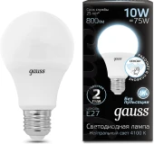 Лампа светодиодная Gauss Elementary 6Вт цок.:E14 свеча 220B св.свеч.бел.теп. (упак.:10шт) (34116)