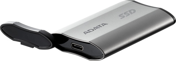 Накопитель SSD A-Data USB-C 2TB SD810-2000G-CSG SD810 серый