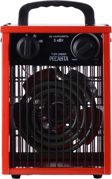 Тепловая пушка электрическая Ресанта ТЭП-3000Н 3000Вт красный