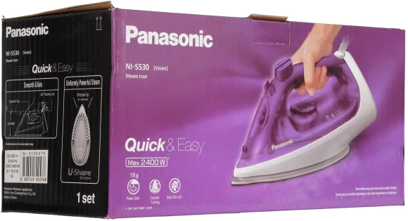 Утюг Panasonic NI-S530VTV 2400Вт фиолетовый