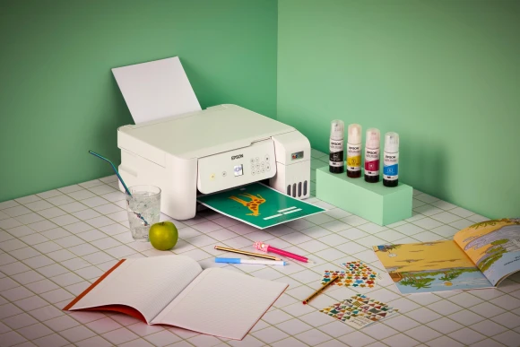 МФУ струйный Epson EcoTank L3266 (C11CJ66416) A4 WiFi белый