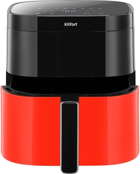 Аэрогриль Kitfort КТ-2291 1700Вт красный/черный