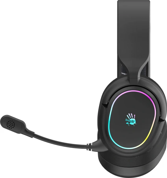 Наушники с микрофоном A4Tech Bloody GR360 черный 1.2м мониторные BT/Radio/3.5mm оголовье