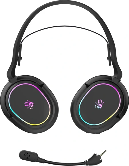 Наушники с микрофоном A4Tech Bloody GR360 черный 1.2м мониторные BT/Radio/3.5mm оголовье