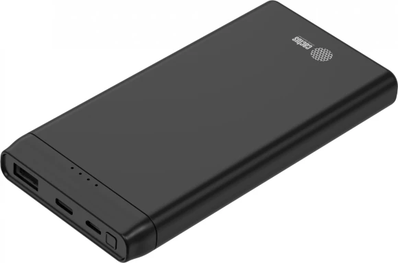 Мобильный аккумулятор Cactus CS-PBFSFT-10000 10000mAh 10.5W 2.1A 2xUSB-A черный