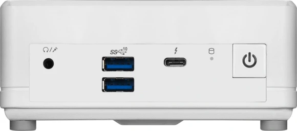 Неттоп MSI Cubi 5 1M-465BRU Core 3 100U (1.2) Graphics без ОС 2.5xGbitEth+1xGbitEth WiFi BT 65W белый (936-B0A822-465)