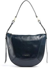 Сумка женская The Bridge Fedora 04320501/KP голубая натур.кожа