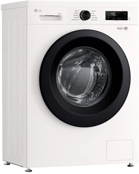 Стиральная машина LG F2Y1WS6W.ABWPCOM класс: A загр.фронтальная макс.:6.5кг белый инвертор