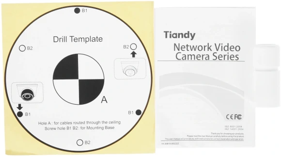 Камера видеонаблюдения IP Tiandy TC-C34HN I3/E/Y/C/2.8mm/V4.2 2.8-2.8мм цв. корп.:белый (TC-C34HN I3/E/Y/C/2.8/4.2)