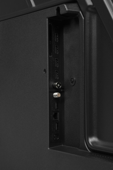 Телевизор LED Hyundai 75" H-LED75BU7011 Google TV Frameless Metal черный 4K Ultra HD 60Hz MEMC DVB-T DVB-T2 DVB-C DVB-S DVB-S2 USB WiFi Smart TV