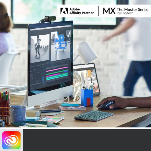 Клавиатура Logitech MX Keys Mini серебристый USB беспроводная BT/Radio LED (920-010502)