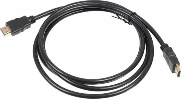 Кабель аудио-видео HDMI (m)/HDMI (m) 2м. позолоч.конт. черный