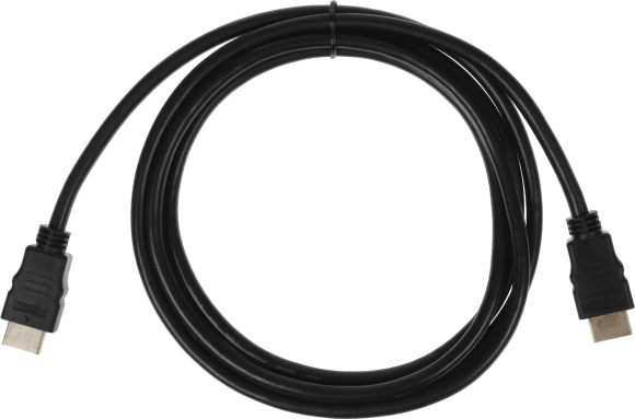 Кабель аудио-видео HDMI (m)/HDMI (m) 2м. позолоч.конт. черный Кабель аудио-видео HDMI (m)/HDMI (m) 2м. позолоч.конт. черный