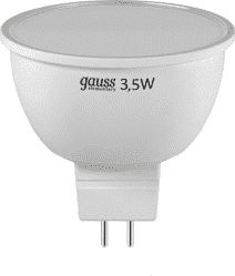 Лампа светодиодная Gauss 16Вт цок.:E27 шар 220B св.свеч.бел.теп. A60 (упак.:10шт) (102502116)