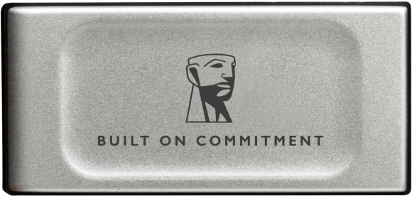 Накопитель SSD Kingston USB3.2 Gen2x2 1TB SXS2000/1000GA XS2000 серебристый