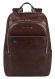 Рюкзак Piquadro Blue Square CA3214B2/MO коричневый кожа Рюкзак Piquadro Blue Square CA3214B2/MO коричневый кожа