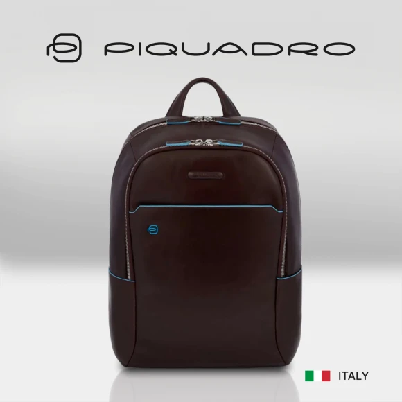 Рюкзак Piquadro Blue Square CA3214B2/MO коричневый кожа Рюкзак Piquadro Blue Square CA3214B2/MO коричневый кожа