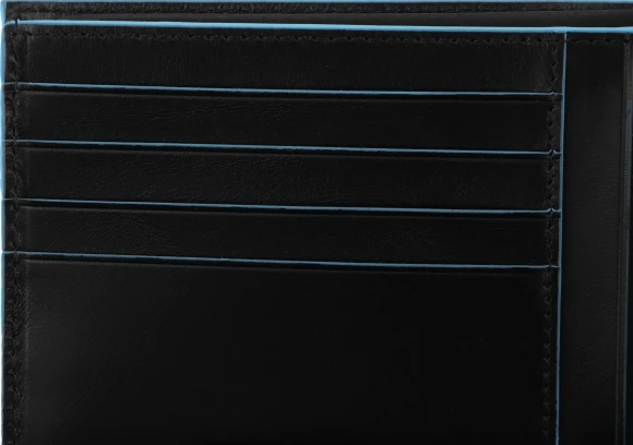 Кошелек мужской Piquadro Blue Square PU257B2R/N черный натур.кожа Кошелек мужской Piquadro Blue Square PU257B2R/N черный натур.кожа