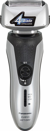Бритва сетчатая Panasonic ES-RF31 реж.эл.:4 питан.:аккум. серебристый/черный