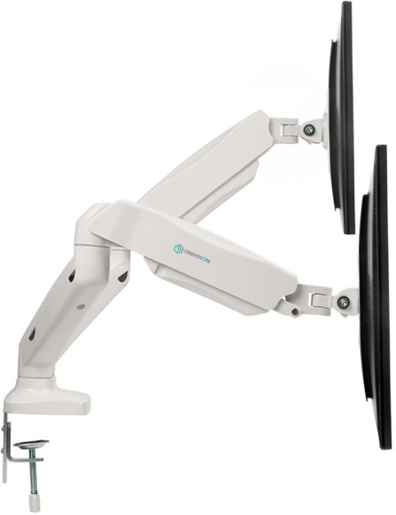 Кронштейн для мониторов Onkron G160W белый 13"-32" макс.16кг настольный поворот и наклон верт.перемещ. Кронштейн для мониторов Onkron G160W белый 13"-32" макс.16кг настольный поворот и наклон верт.перемещ.