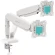 Кронштейн для мониторов Onkron G160W белый 13"-32" макс.16кг настольный поворот и наклон верт.перемещ.