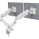 Кронштейн для мониторов Onkron G160W белый 13"-32" макс.16кг настольный поворот и наклон верт.перемещ.