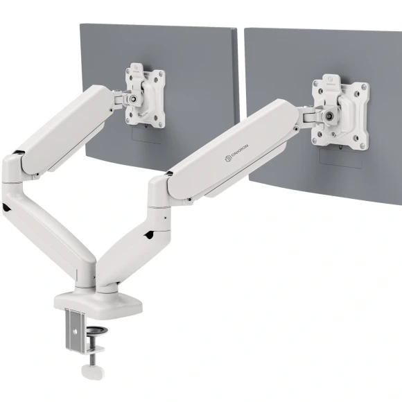 Кронштейн для мониторов Onkron G160W белый 13"-32" макс.16кг настольный поворот и наклон верт.перемещ.