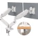 Кронштейн для мониторов Onkron G160W белый 13"-32" макс.16кг настольный поворот и наклон верт.перемещ.