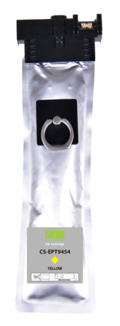 Картридж струйный Cactus CS-EPT9454 T9454 желт.пигм. (66мл) для Epson WF-C5290DW/WF-C5790DW с чипом