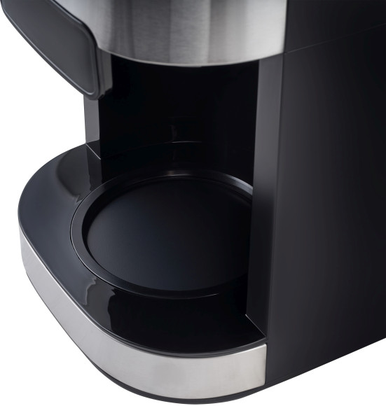 Кофеварка капельная Hyundai HYD-1216 1050Вт черный/серебристый