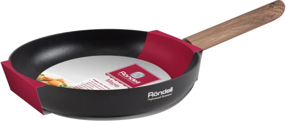 Сковорода Rondell Maple RDA-1939 круглая 28см покрытие: антипригарное ручка несъемная (без крышки) черный