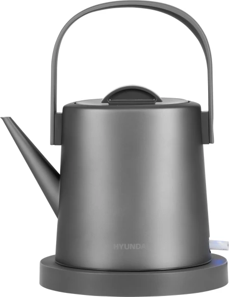 Чайник электрический Hyundai HYK-S5502 1л. 1200Вт титан/титановый корпус: металл Чайник электрический Hyundai HYK-S5502 1л. 1200Вт титан/титановый корпус: металл