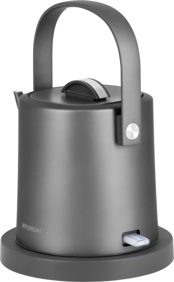 Чайник электрический Hyundai HYK-S5502 1л. 1200Вт титан/титановый корпус: металл Чайник электрический Hyundai HYK-S5502 1л. 1200Вт титан/титановый корпус: металл