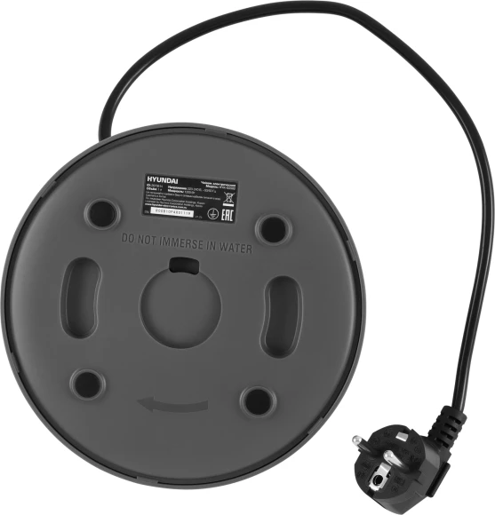 Чайник электрический Hyundai HYK-S5502 1л. 1200Вт титан/титановый корпус: металл Чайник электрический Hyundai HYK-S5502 1л. 1200Вт титан/титановый корпус: металл