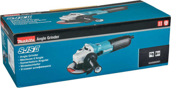 Углошлифовальная машина Makita GA5092X01 1900Вт 11500об/мин рез.шпин.:M14 d=125мм