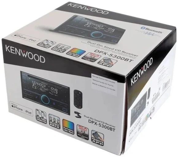 Автомагнитола Kenwood DPX-5300BT 2DIN 4x50Вт v4.2 AUX DSP 3 RDS Автомагнитола Kenwood DPX-5300BT 2DIN 4x50Вт v4.2 AUX DSP 3 RDS
