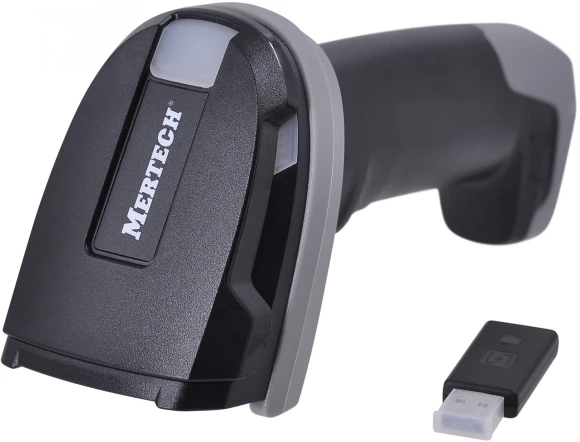 Сканер штрих-кода Mertech CL-2410 BLE Dongle 2D беспроводной черный (4878)