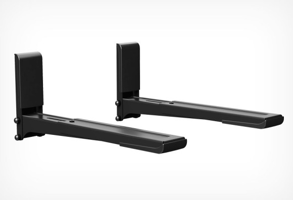 Кронштейн для СВЧ Holder MWS-2003 черный макс.40кг настенный фиксированный Кронштейн для СВЧ Holder MWS-2003 черный макс.40кг настенный фиксированный