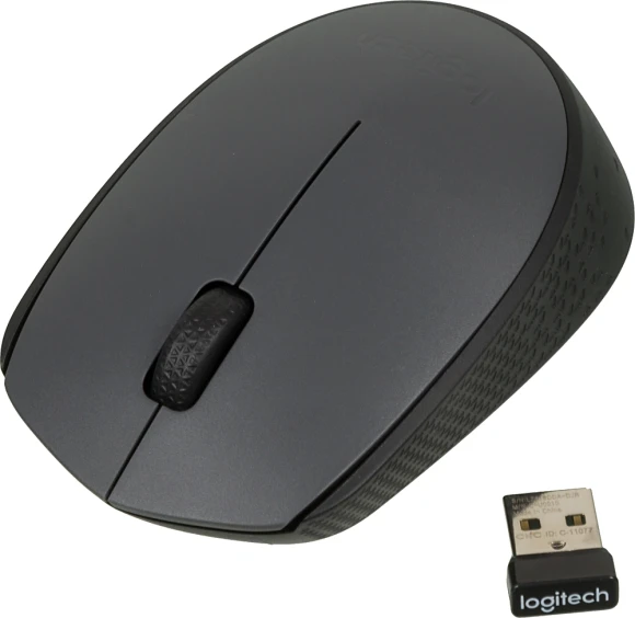 Клавиатура + мышь Logitech MK235 клав:серый мышь:серый USB беспроводная (920-007948)