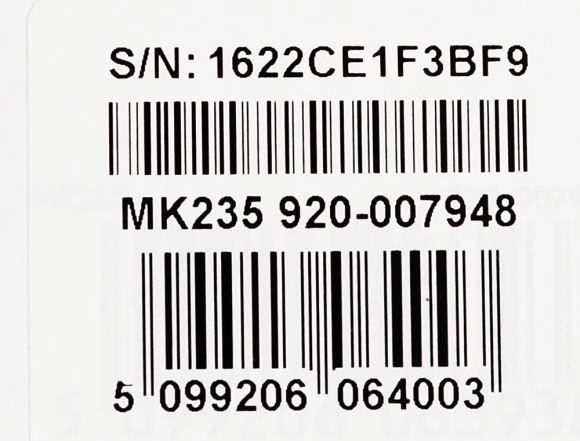 Клавиатура + мышь Logitech MK235 клав:серый мышь:серый USB беспроводная (920-007948)