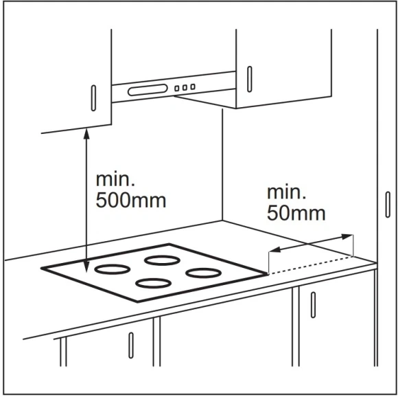 Индукционная варочная поверхность Electrolux EIV83443BW белый