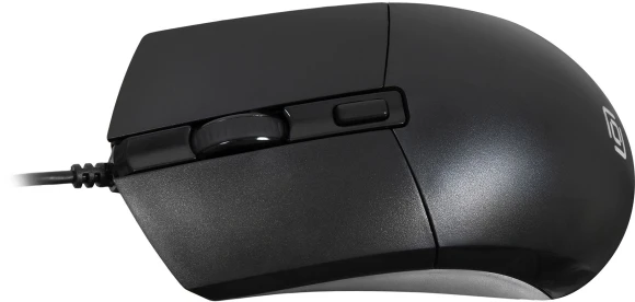 Мышь Оклик 207M черный оптическая 2400dpi USB 4but (1474598)